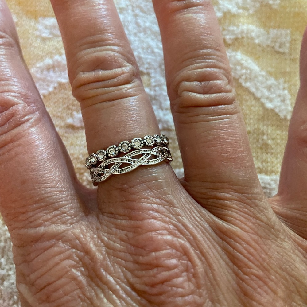 Silver Tone Rings